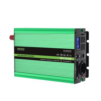 MOBILEKTRO® MCI-12/300 Wechselrichter mit 20A Ladegerät, NVS- und USV-Funktion, incl. Fernsteuerung und LCD-Anzeige - Kopie