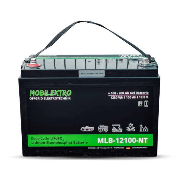 MLB-12100 Bt Lifepo4 Bluetooth Batterie mit Heizung
